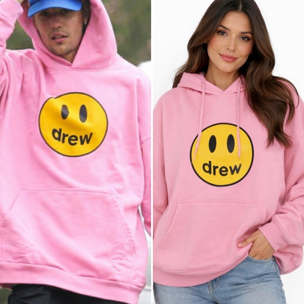Justin Bieber “Drew” Unisex Hoodie – Size XL